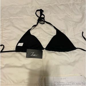 Black triangle Top SMALL NWT